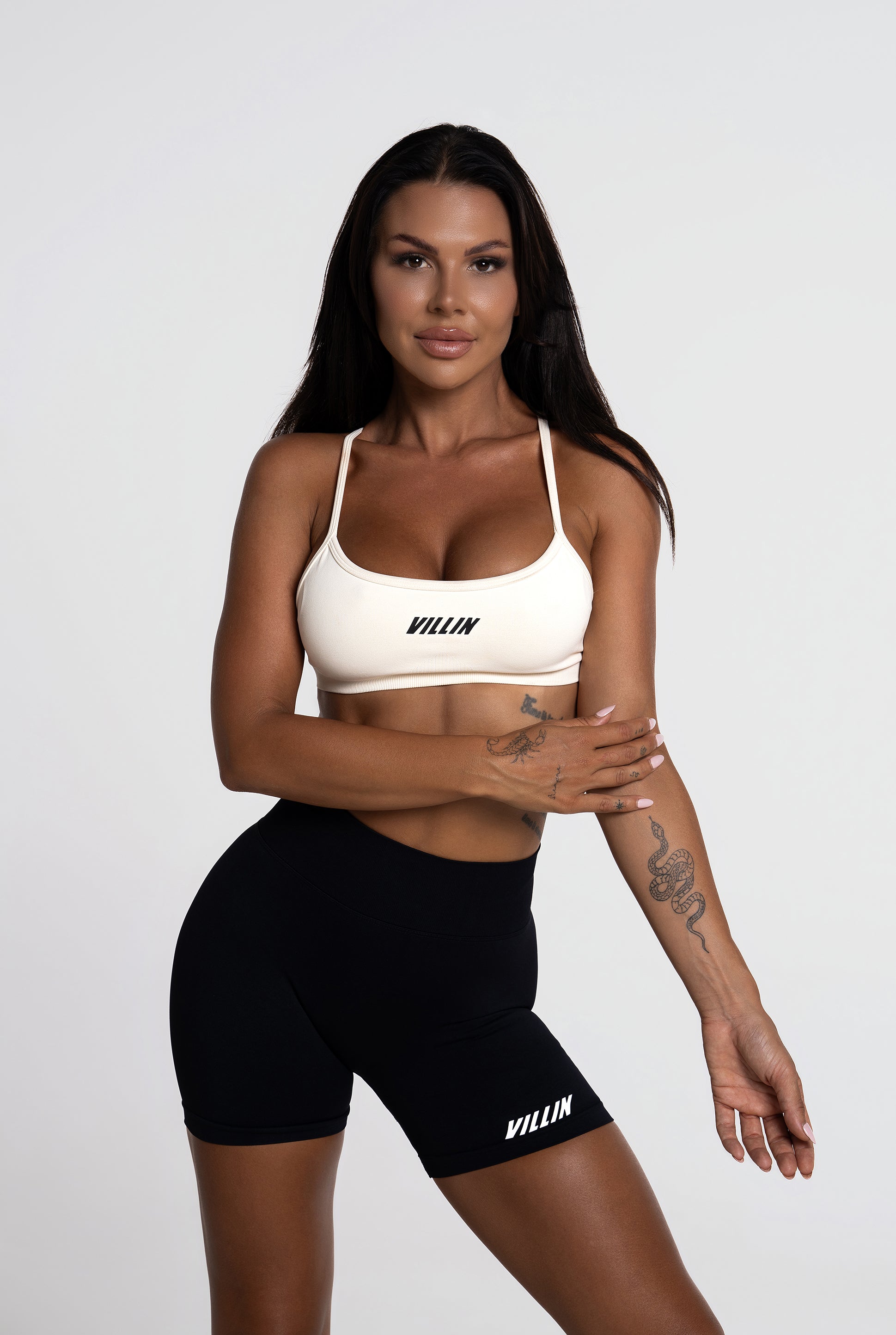 BASE SEAMLESS BRA - OFF WHITE