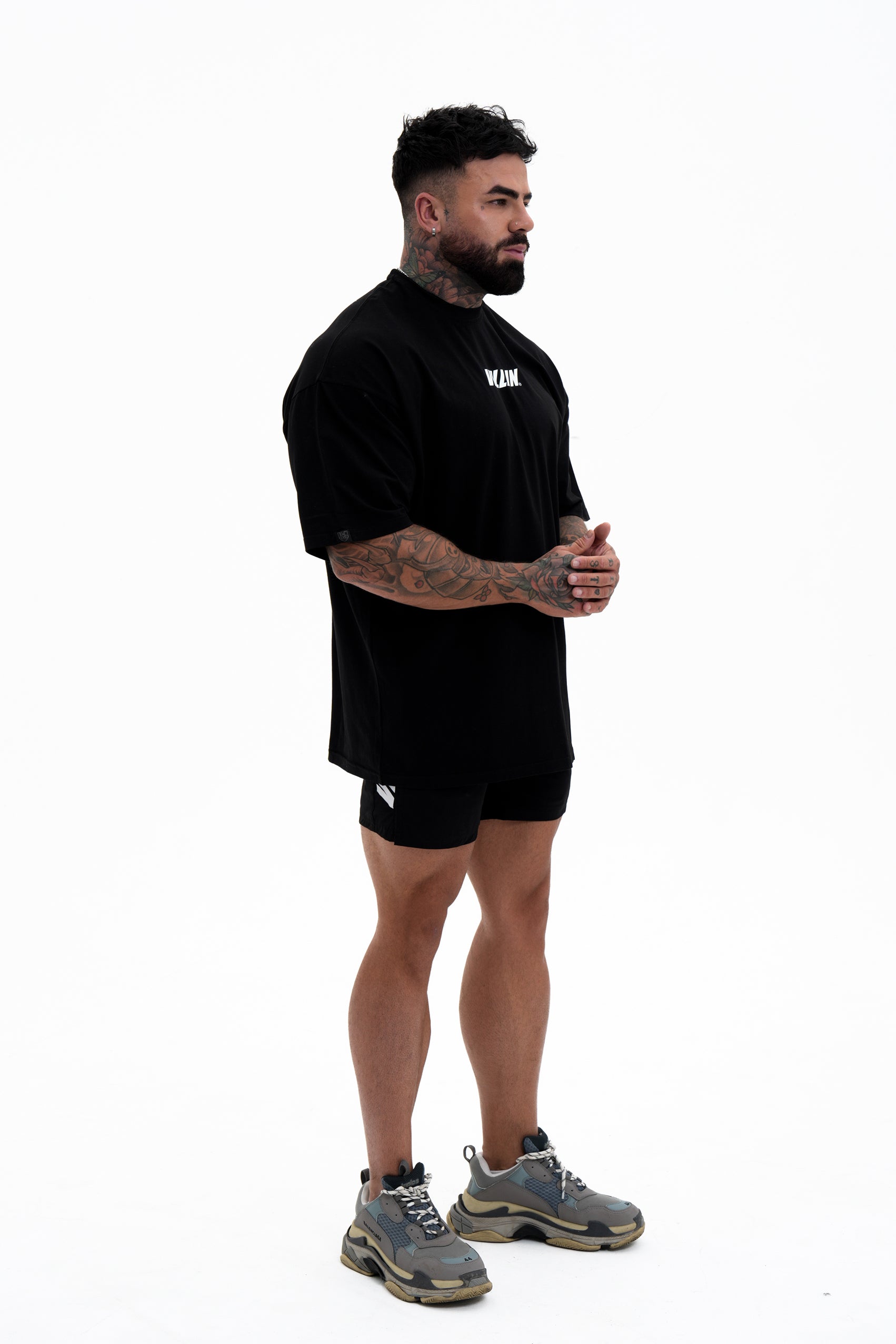 ICONIC 'OVERSIZE' V2 - BLACK