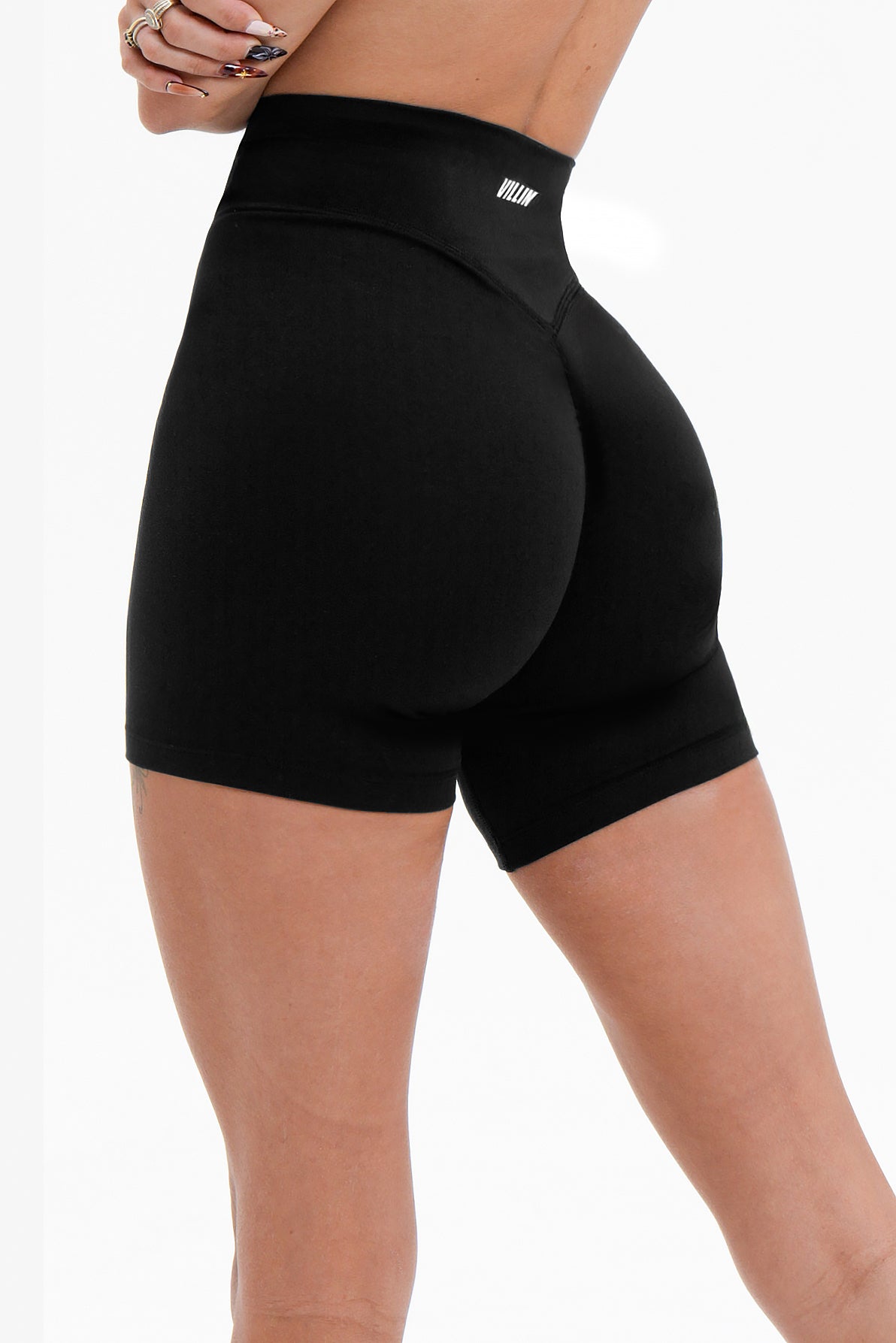 NFL LACE UP SHORTS - BLACK