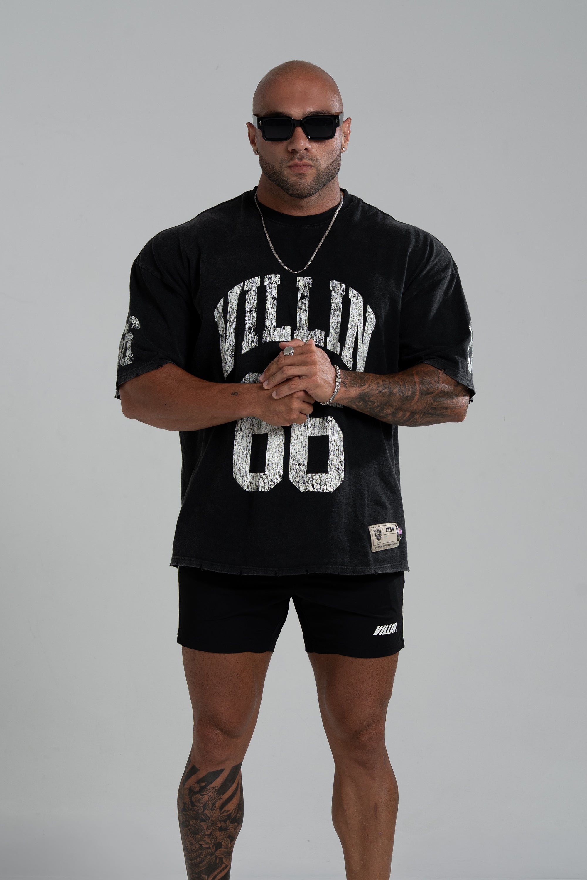 JERSEY 'OVERSIZE' T - VINTAGE BLACK