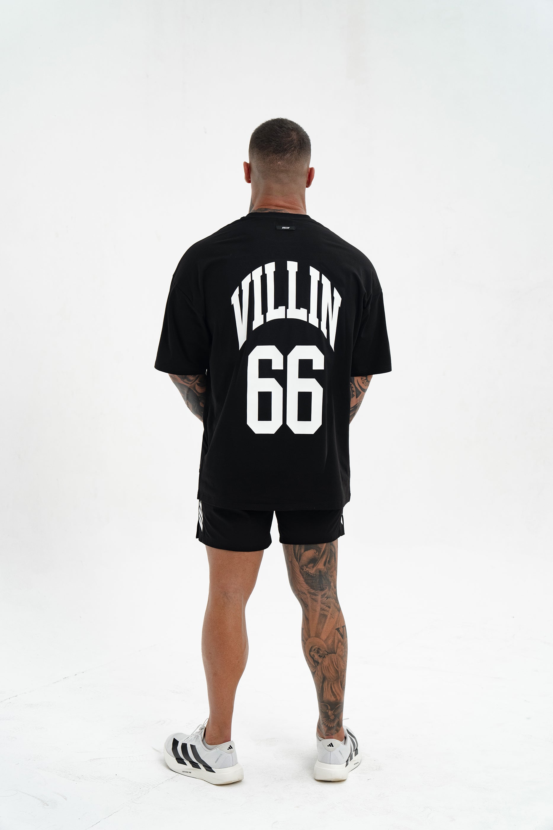 JERSEY 'OVERSIZE' T - BLACK