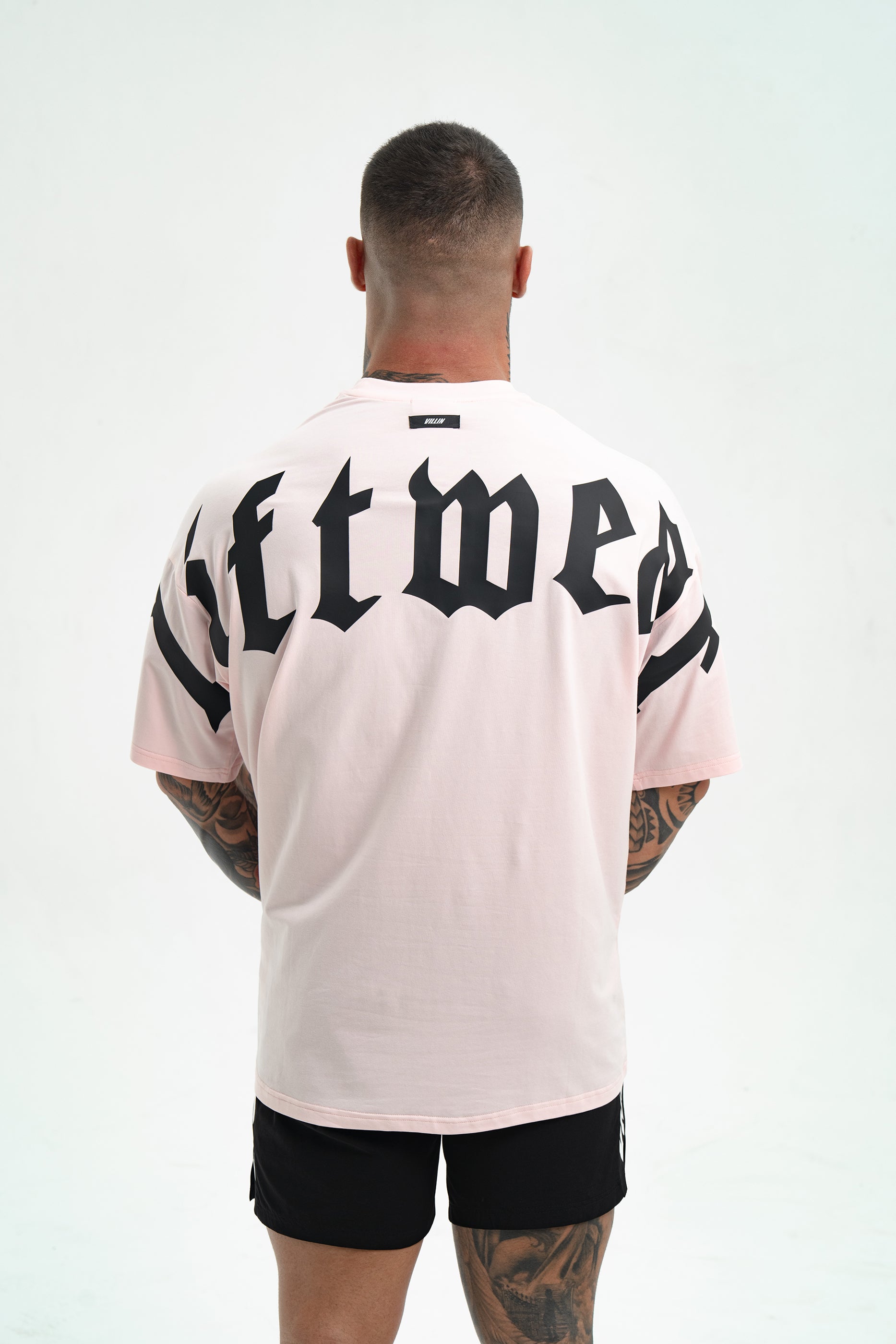 GOTHIC 'OVERSIZE' T - PINK