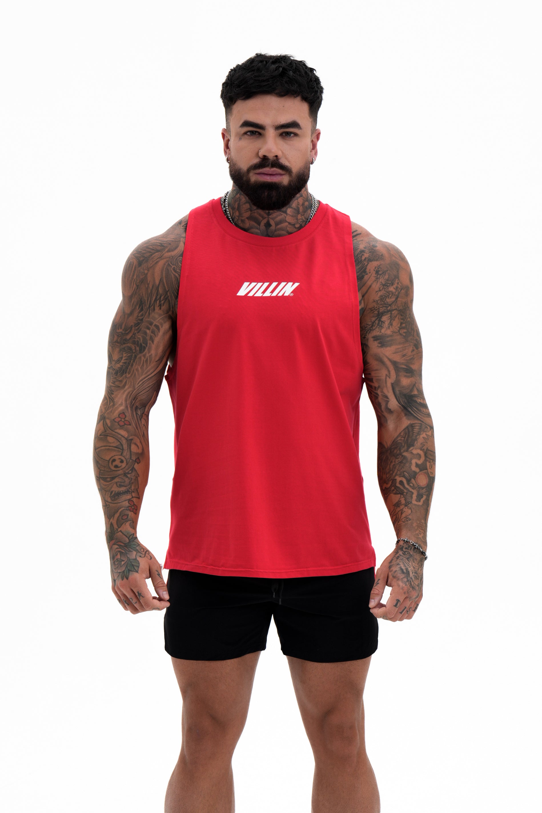 VILLIN TANK - RED