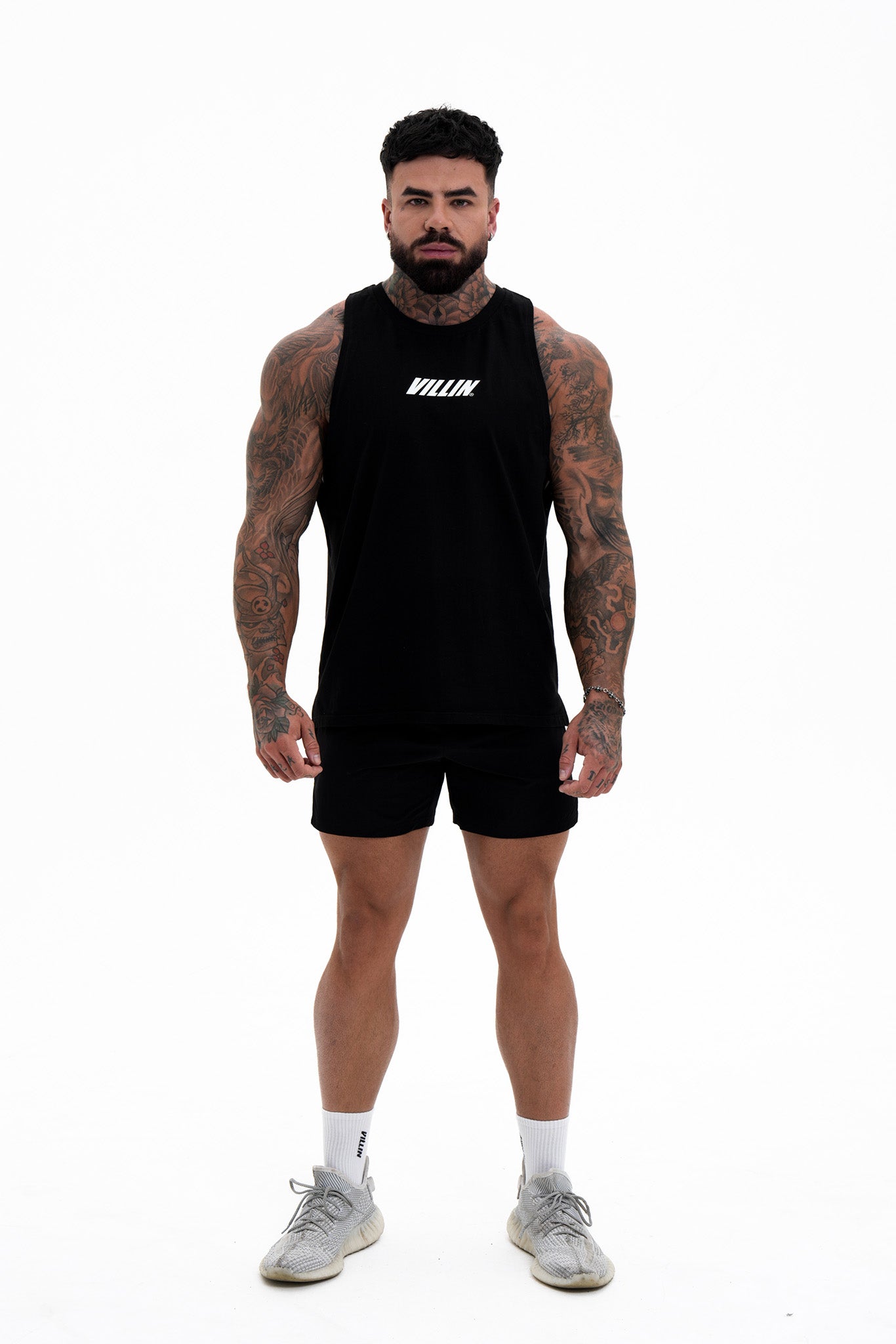 VILLIN TANK - BLACK