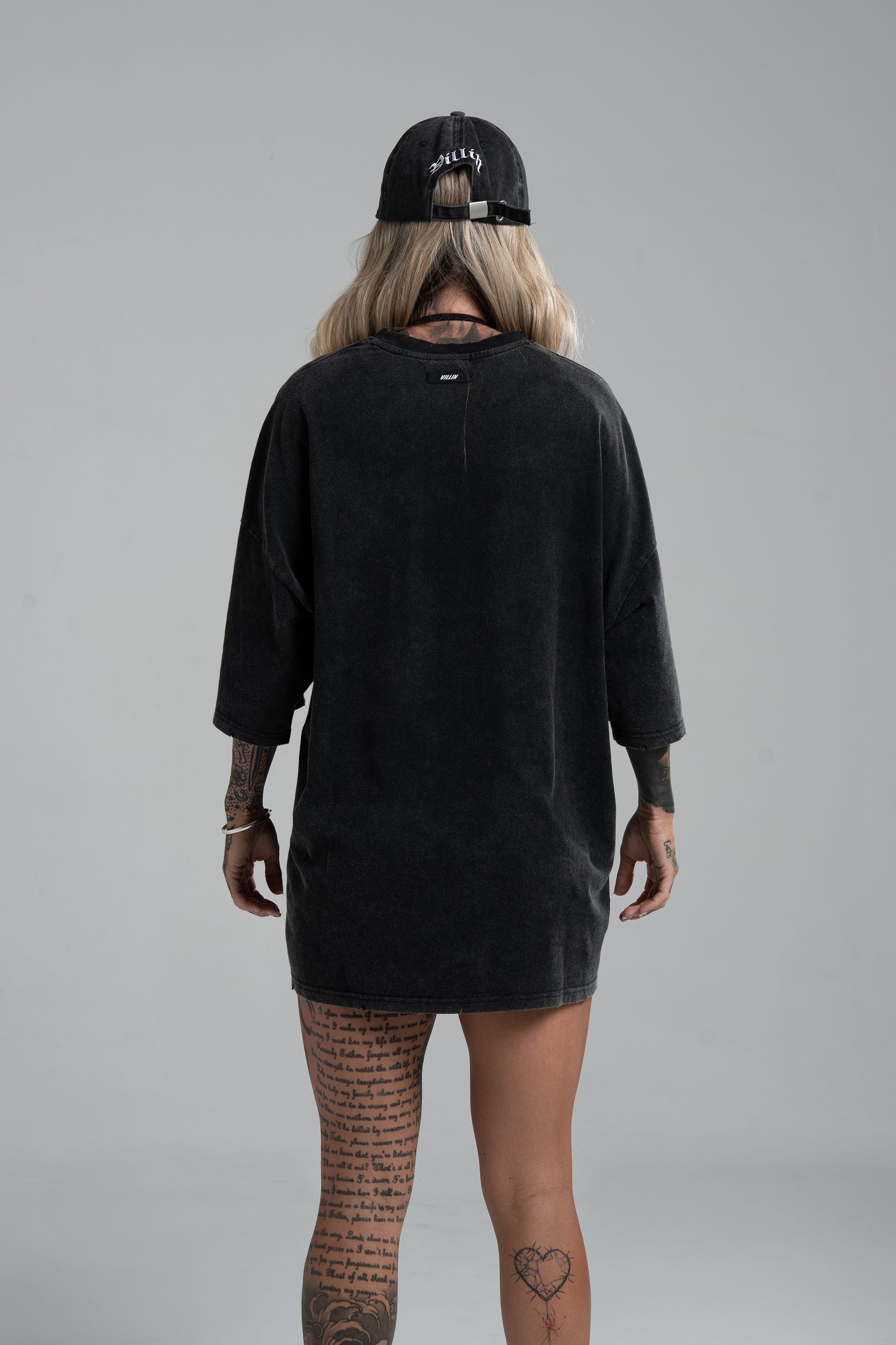 HELLBOUND 'OVERSIZE' T - VINTAGE BLACK