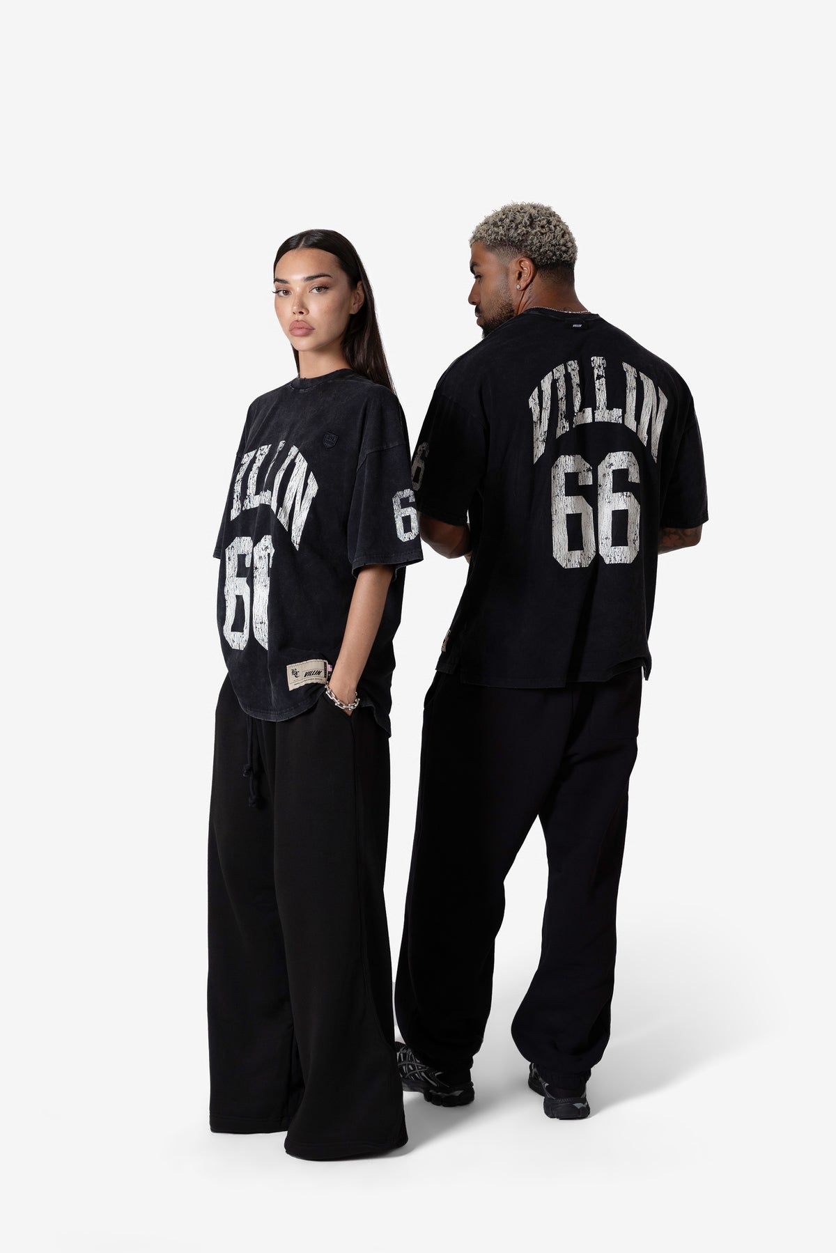 VINTAGE JERSEY T — Vintage Black