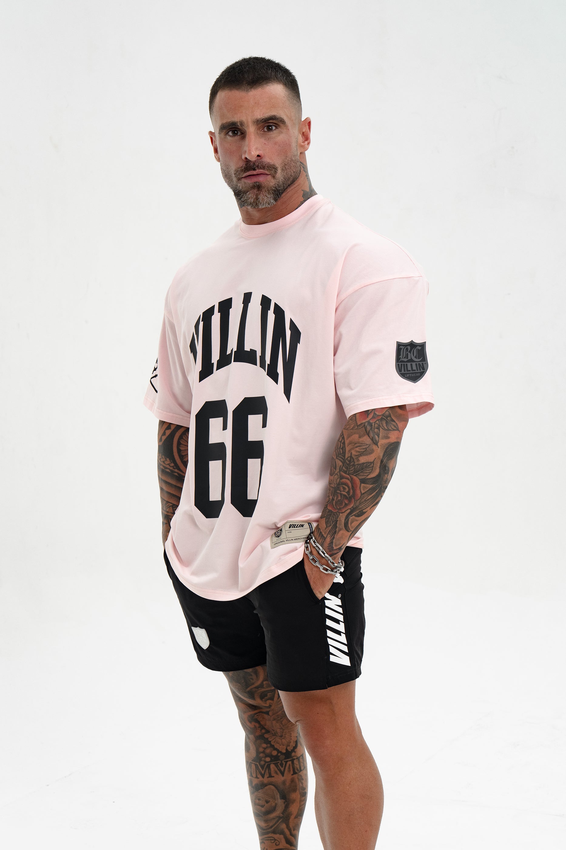 JERSEY 'OVERSIZE' T - PINK