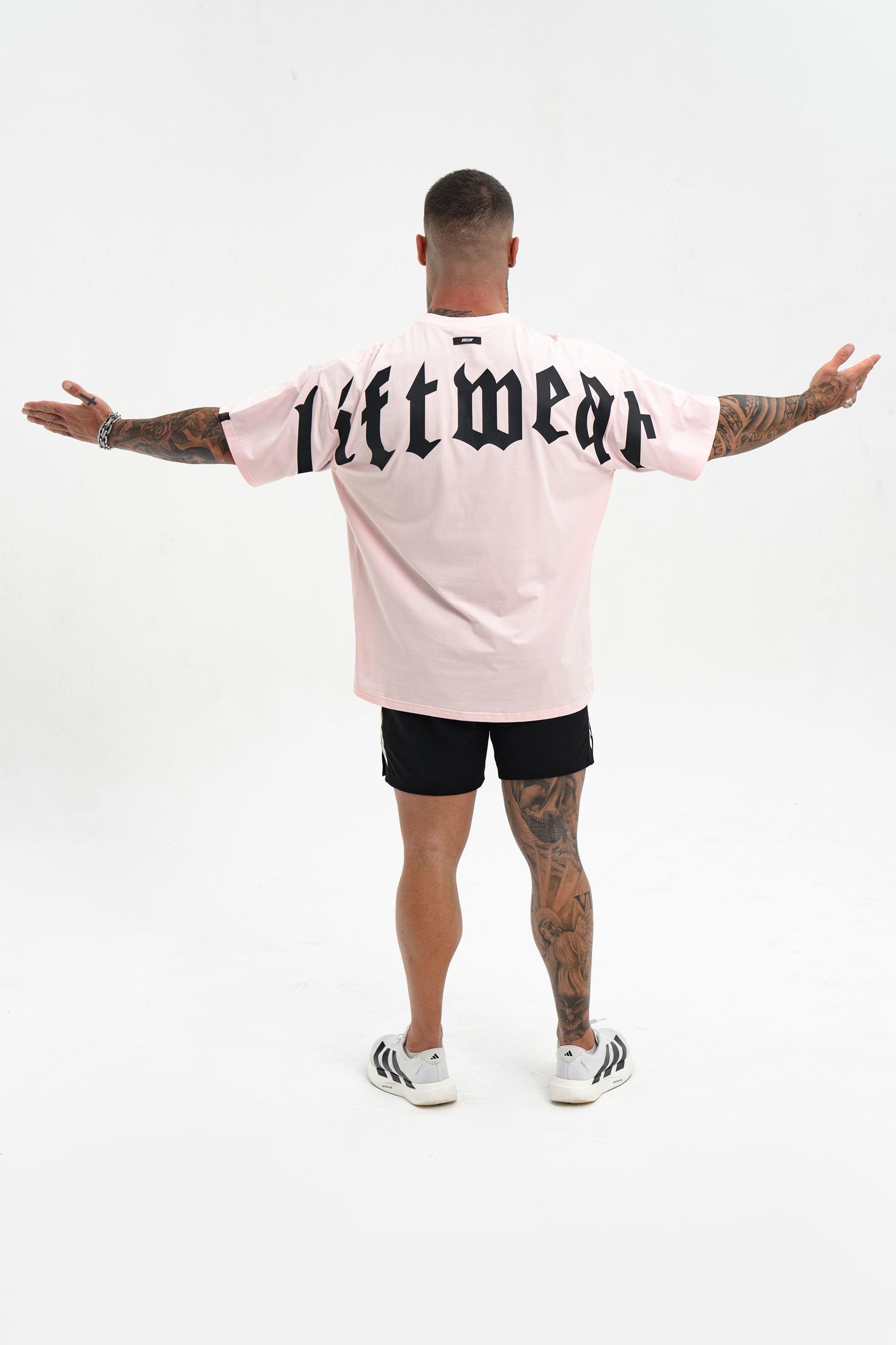 GOTHIC 'OVERSIZE' T - PINK